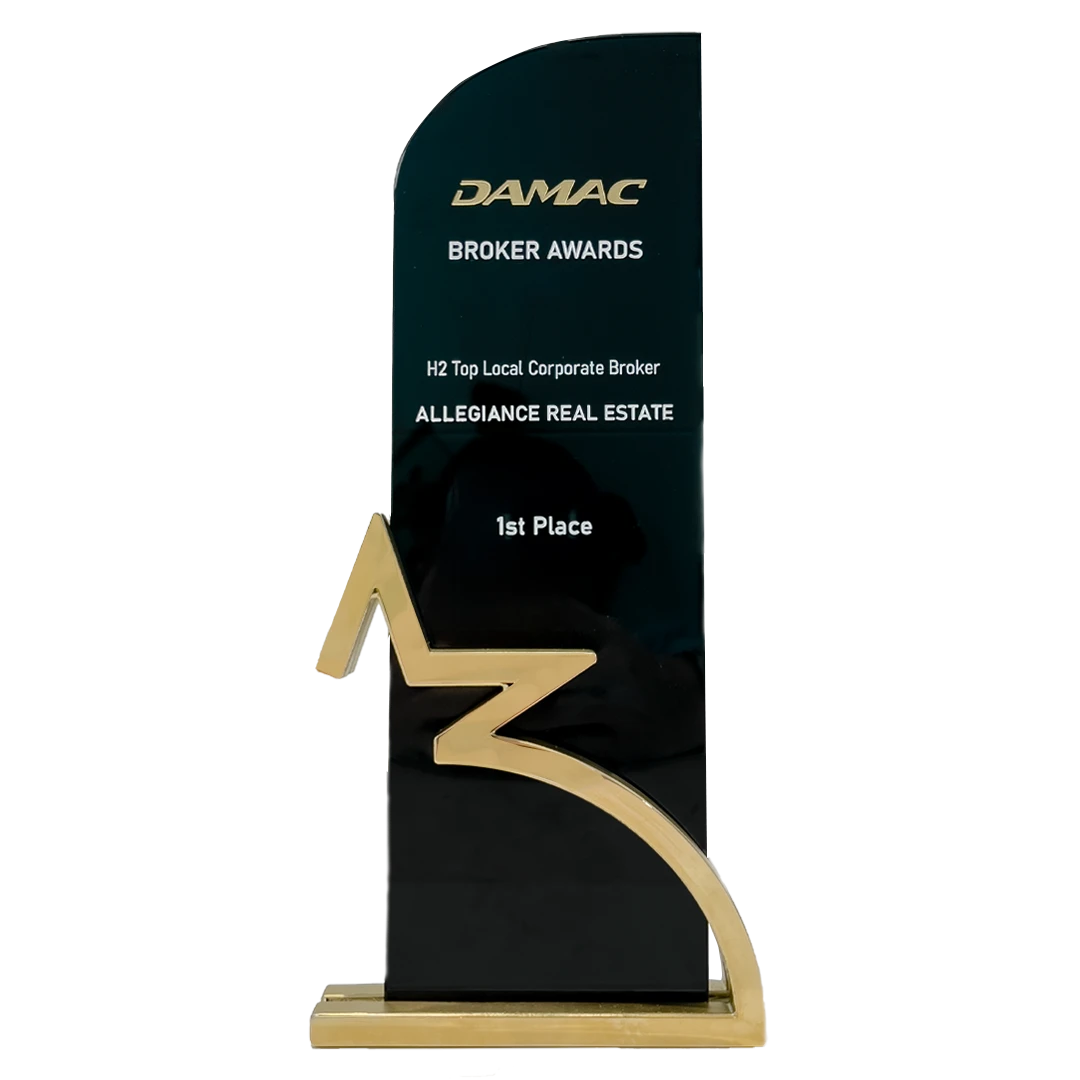 Damac Broker Awards H2 Top Local Corporate Broker 1st place